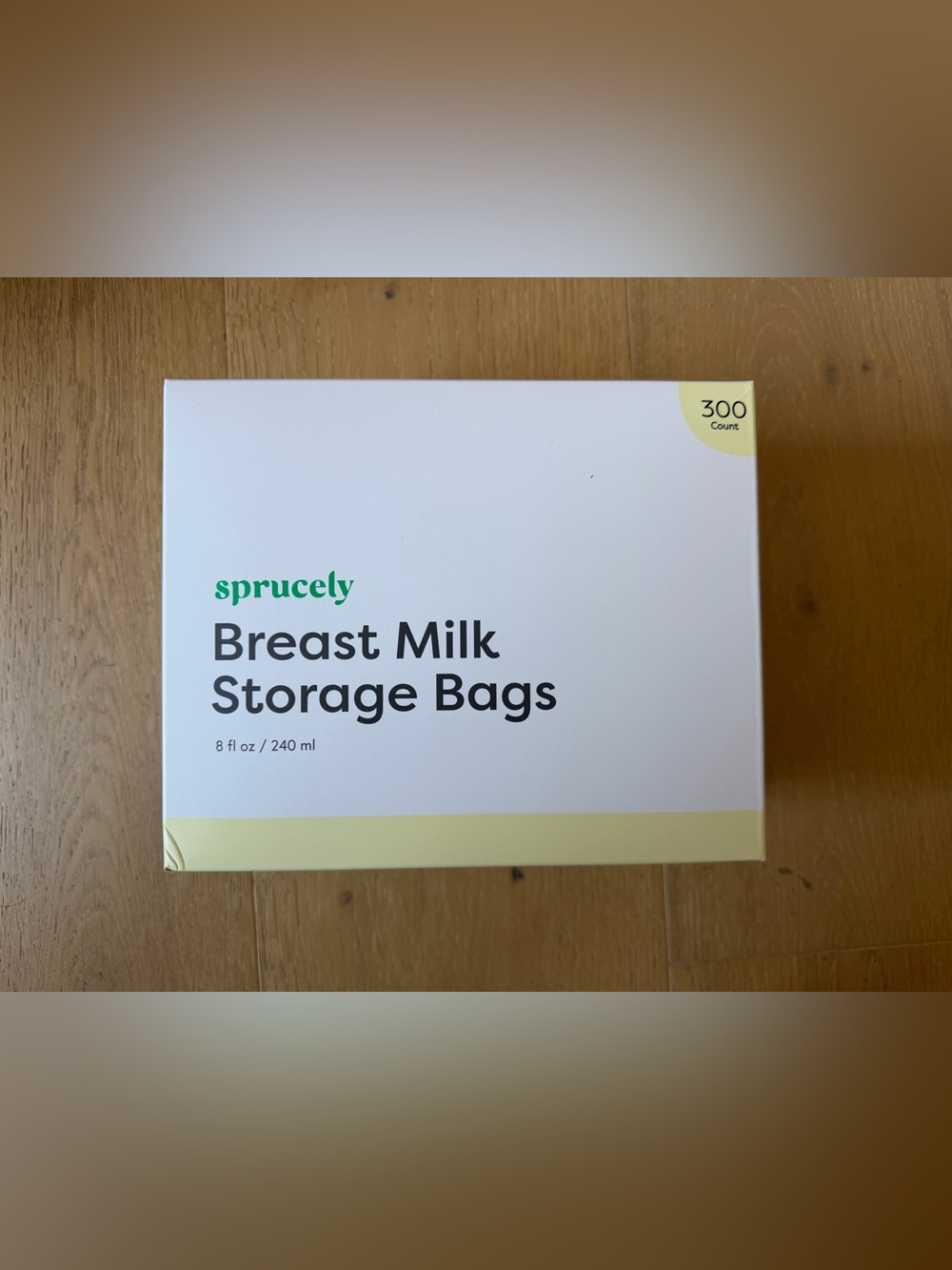Sprucely Breast Milk Storage Bags - 8 fl. oz. each - 300 count
